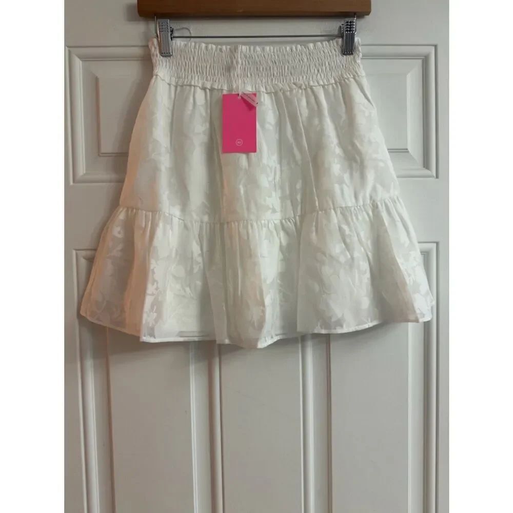 Amanda Uprichard mini white skirt size XS
